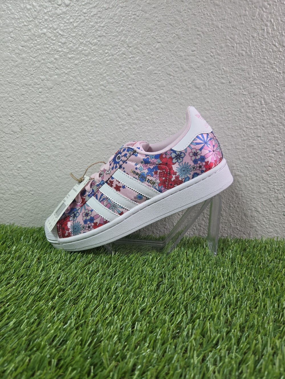 Adidas Superstar II Liberty London Pink Floral shoes JQ2005 5.5Youth/Wmns 6.5